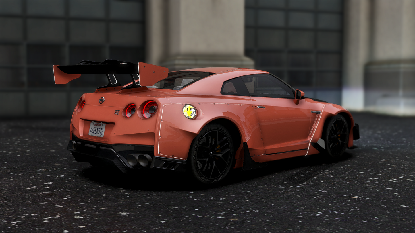 Nissan GTR R35 Neon (+Tunings Part)