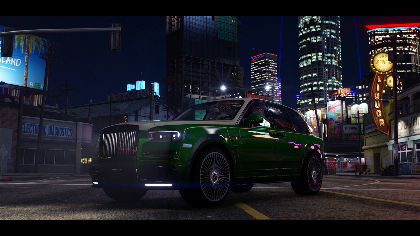 Rolls Royce Cullinan Coastline Mansroy