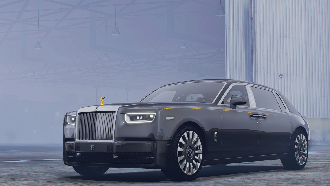 Rolls Royce Phantom 2020 With Gold Spirit of Exctasy | Dazu