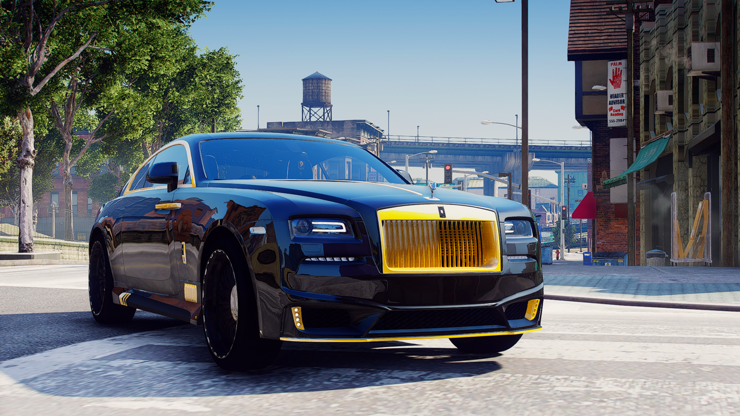 Rolls Royce Wraith Gold Version | Przemo