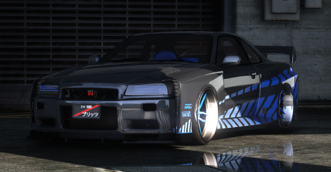 Gtr R43 Modified Color Nissan Skyline R34 GTR Hycade Custom | FB Customs – Gorilla Cars & MLO