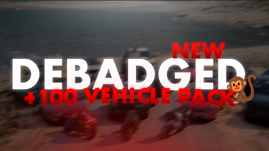 New FIVEM 100+ Debadged Car Pack V1 | Real Engine Sounds | Optimized