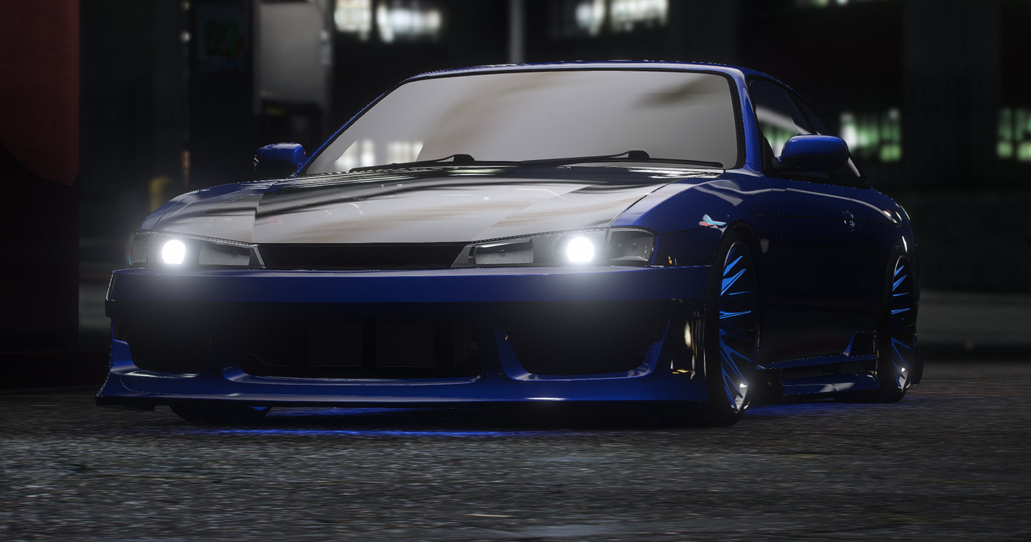 Nissan Silvia S14K Slammed | Tora