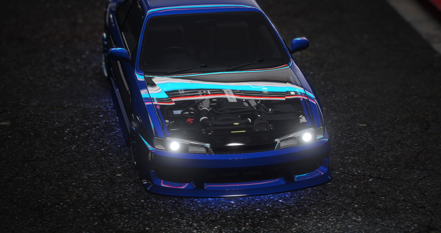 Nissan Silvia S14K Slammed | Tora