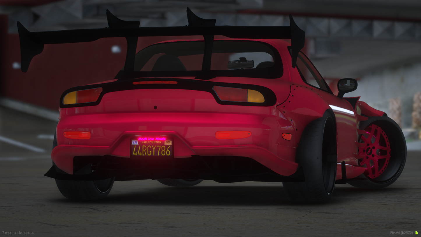 Mazda Rx7 Widebody LED Glow Edition | Tora