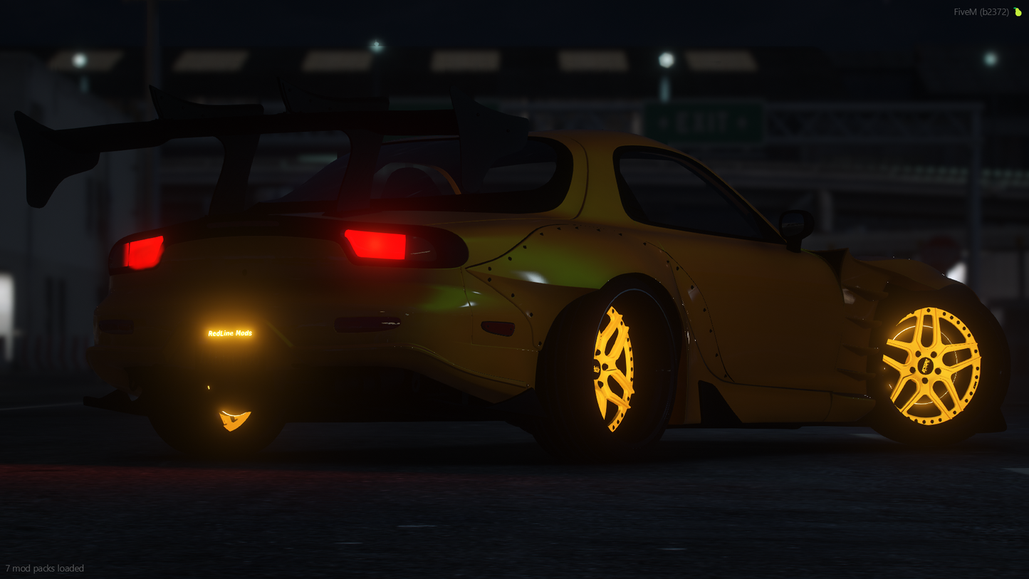 Mazda Rx7 Widebody LED Glow Edition | Tora