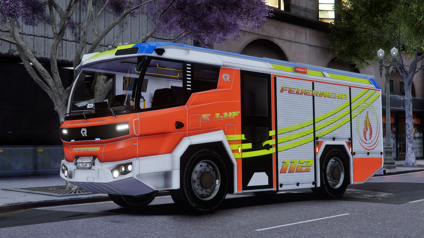 [ELS] Rosenbauer RT Fire Dep | X-Modding