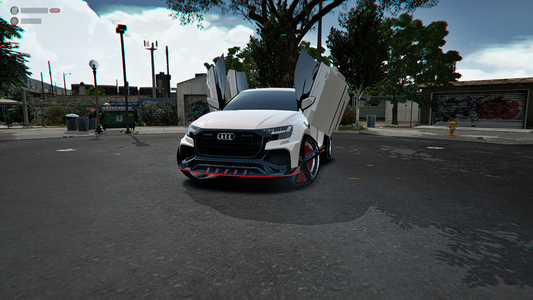 Audi Q8 With Lambo Doors on Floaters | RTG Customs