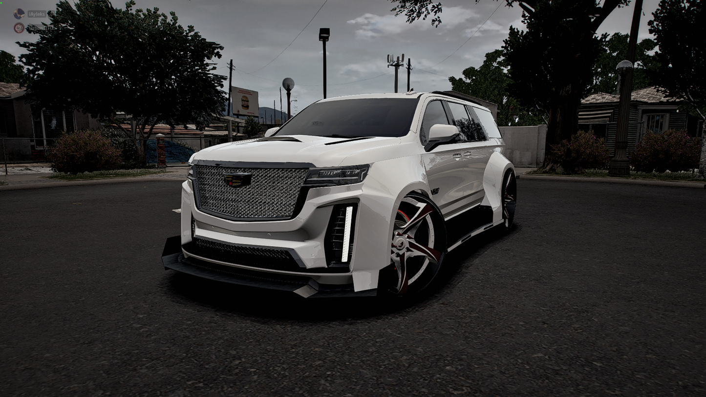 Custom Widebody Cadillac Escalade 8 Seater (Slider) Fully Bulletproof | RTG Customs