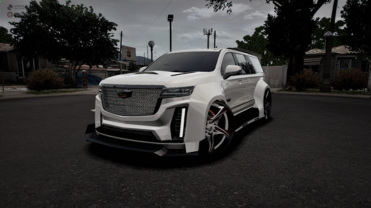 Custom Widebody Cadillac Escalade 8 Seater (Slider) Fully Bulletproof | RTG Customs