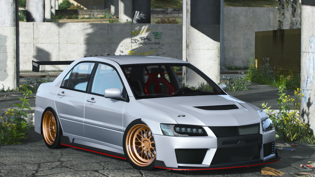 Mitsubishi Lancer Evolution IX | Hachi – Gorilla Cars & MLO