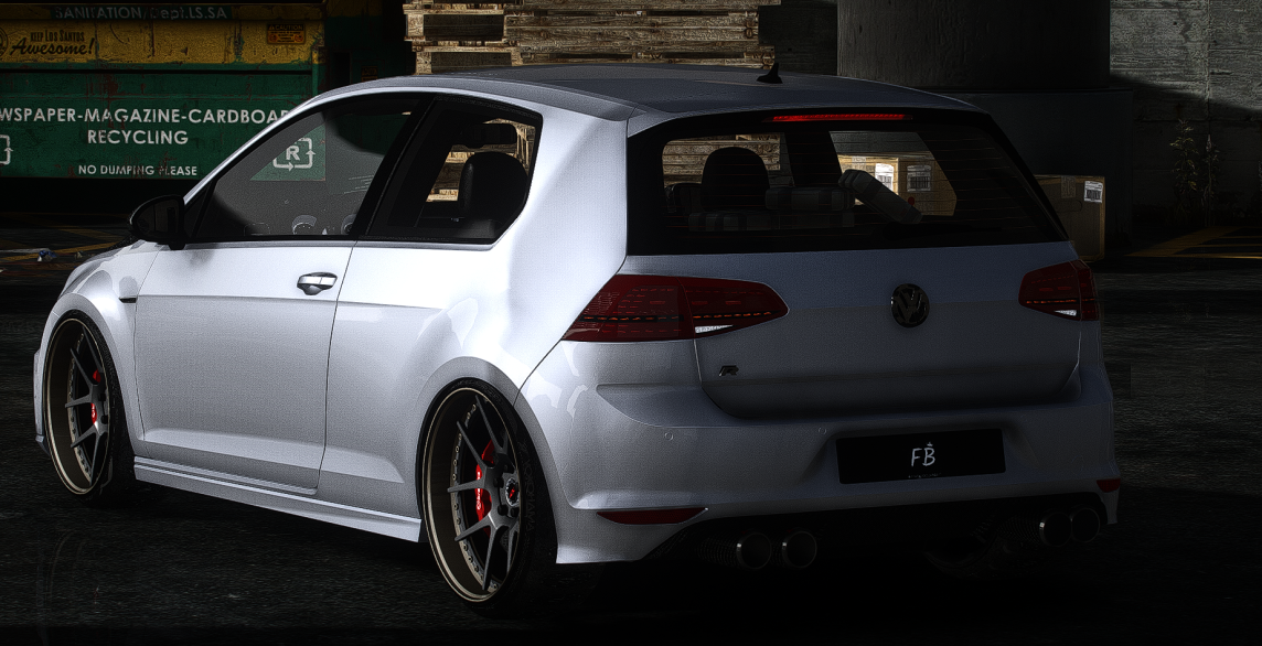 Volkswagen Golf R Custom 2018 | FB Customs