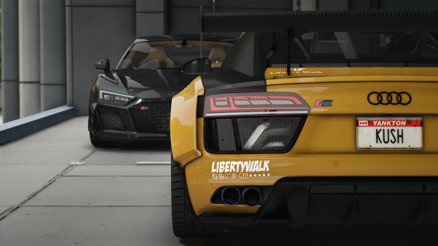 Audi R8 2023 Liberty Walk | Pitagora