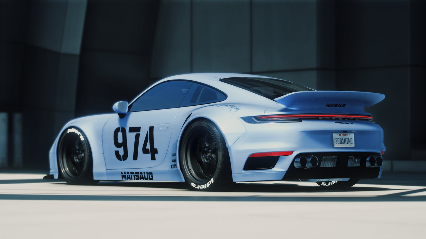 PORSCHE 911 Turbo S | Mansaug