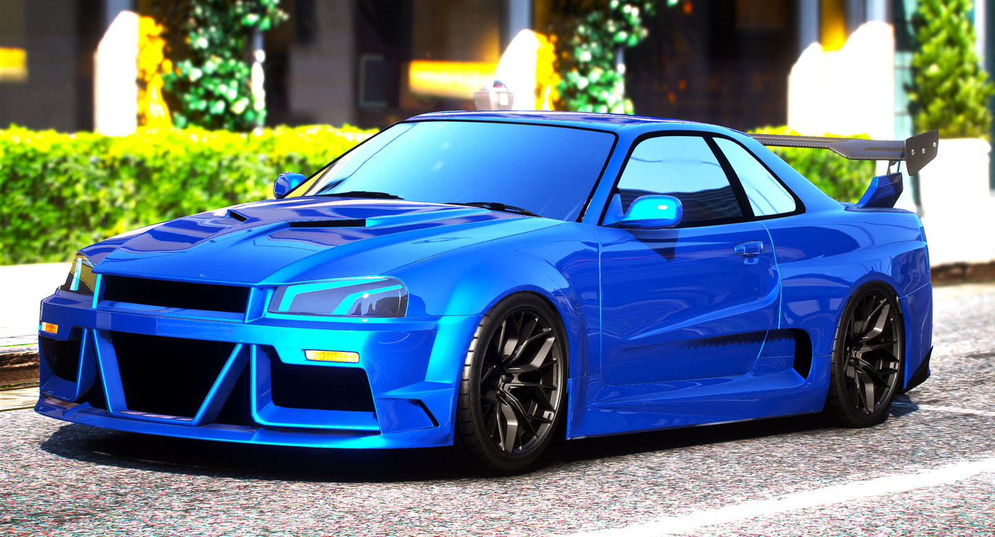 Nissan GTR R34 Ozgun (Debadged) | Adan