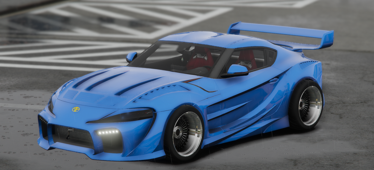 A90 Rally Car Toyota Supra A90 Abflug Concept – Gorilla Cars & MLO