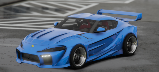 Toyota Supra A90 Abflug Concept