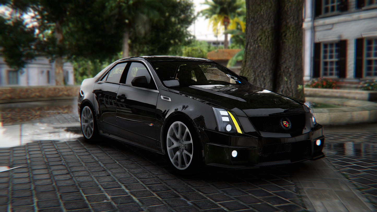 Cadillac CTS-V Customs (Animation Window and Roof)