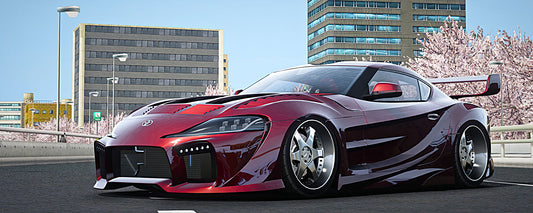 Toyota Supra A90 Abflug E3000 Concept | Hachi