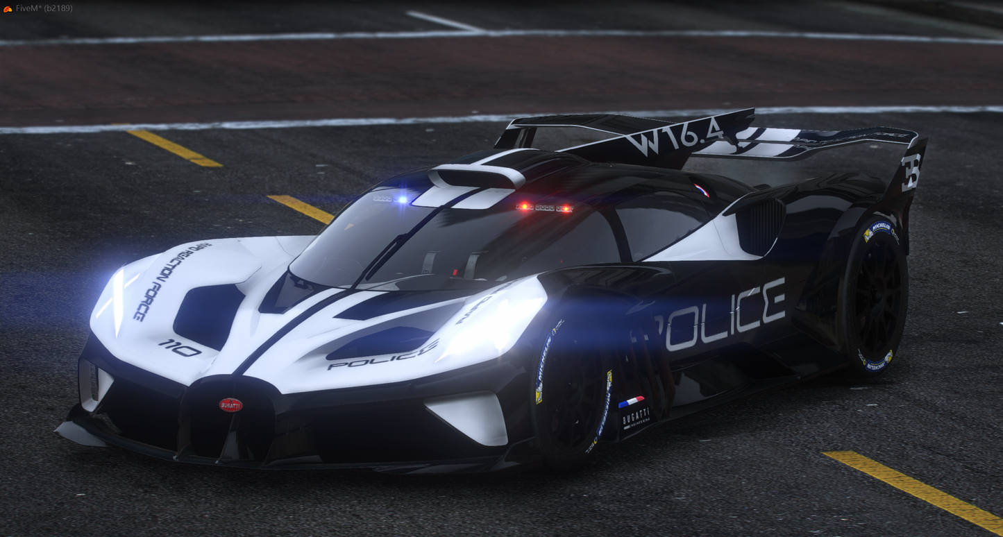 Bugatti Bolide Police | HFM