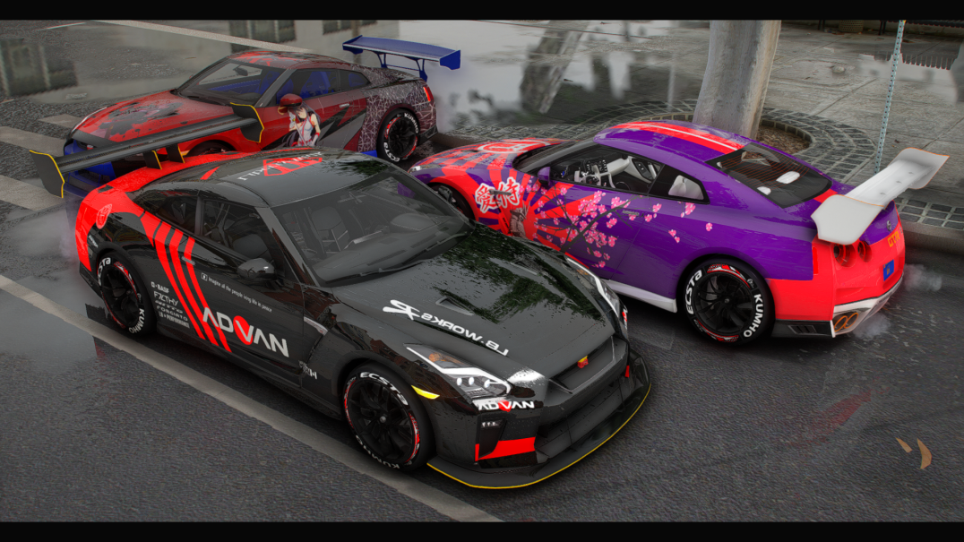 Nissan GT-R R35 (5 Liveries) | V-V Shop