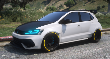 (Debadged) Volkswagen Polo Zephyr Design | Hayes