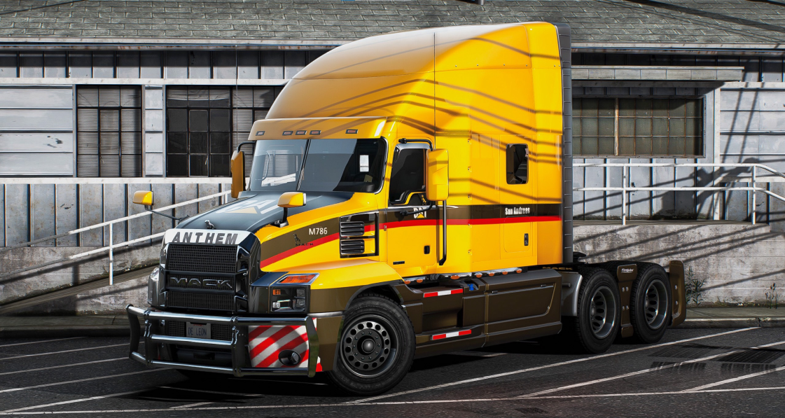 Mack Truck (4 Liveries) | Foxtrotdelta – Gorilla Cars & MLO