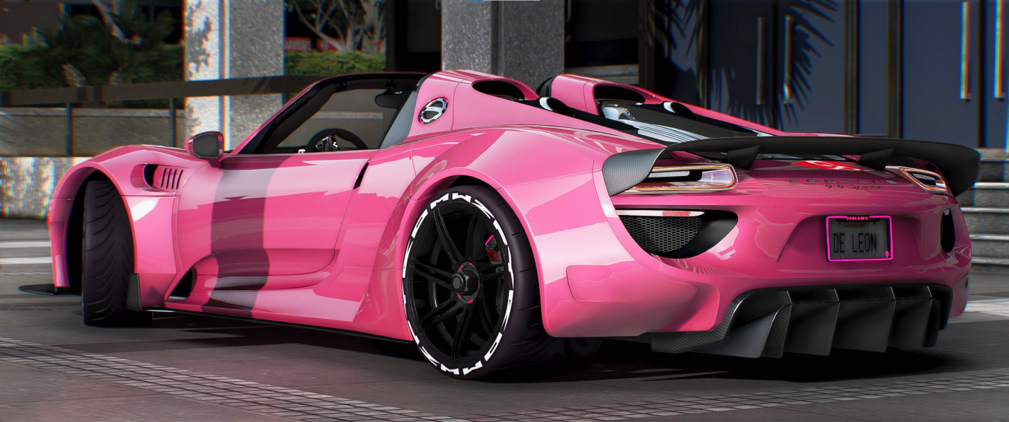 Porsche 918 Widebody Spyder Long Tail | GodzGift