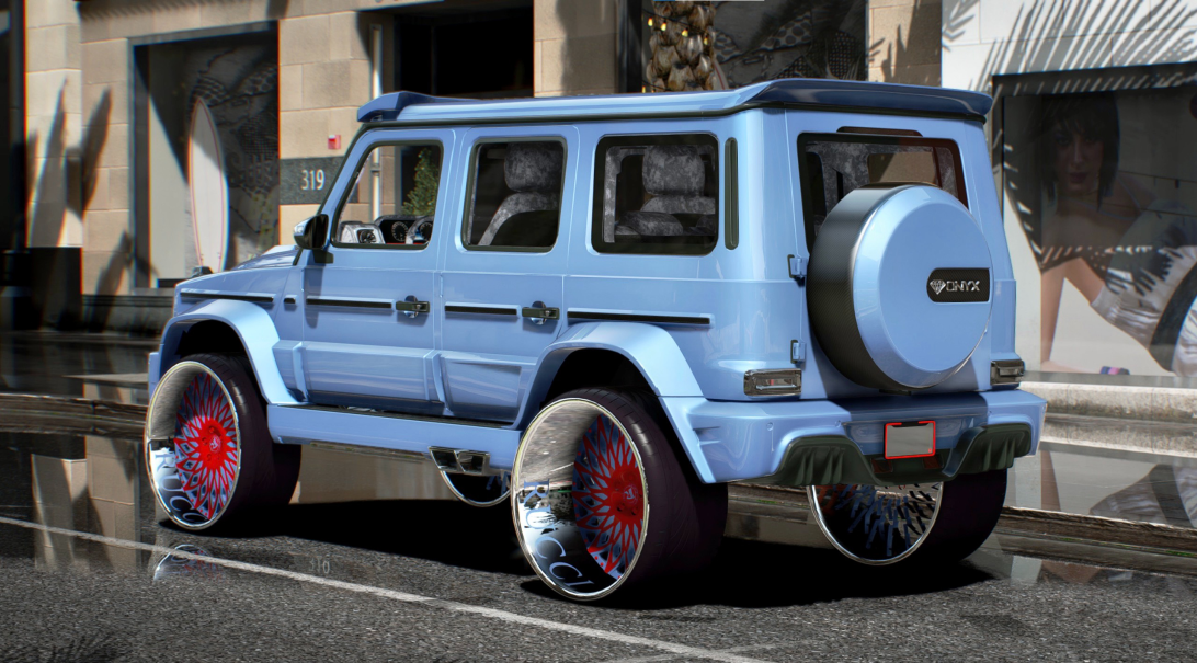 Mercedes G63 Onyx GUCCI | DDC Cars