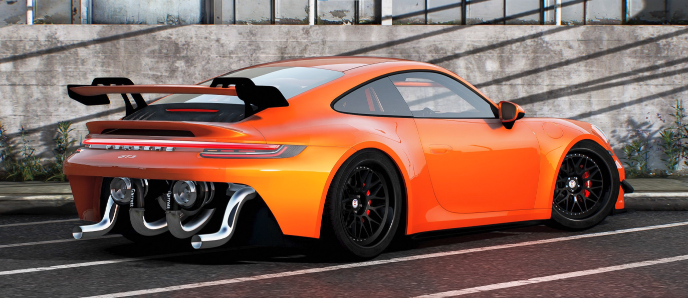 Porsche 911 GT3 RS Twin Turbo | Razer Kobain