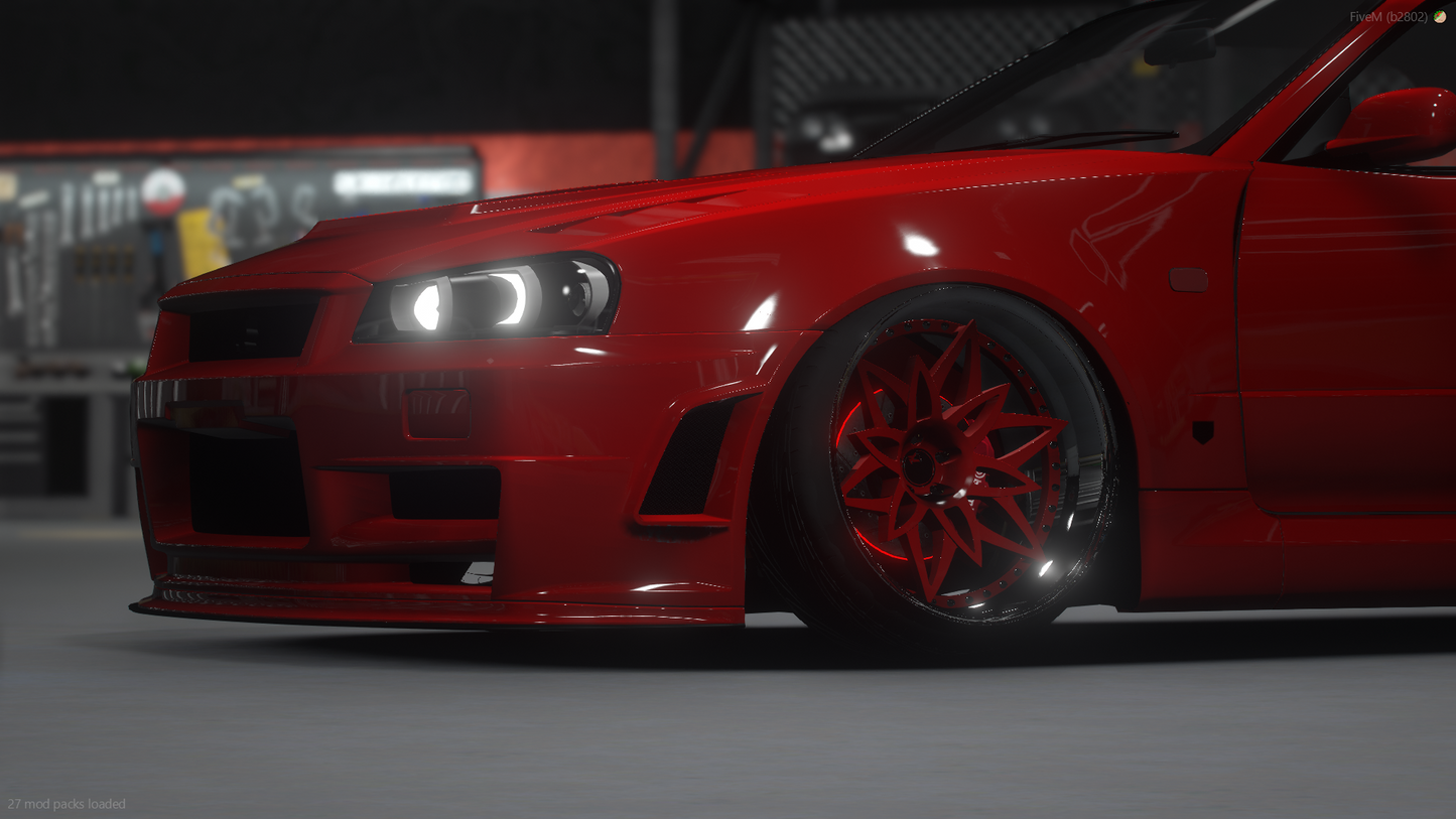 Nissan Skyline R34 Twin Turbo Stanced | Tora