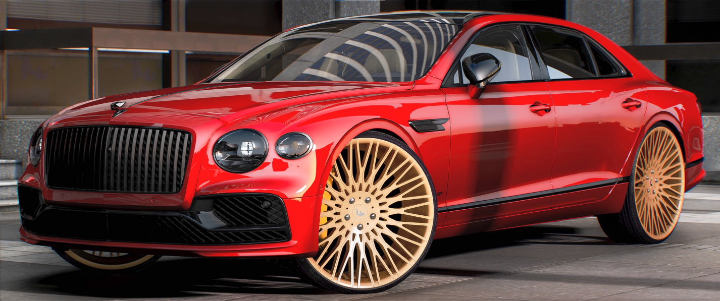 2022 Bentley Flying Spur On Forgiato S3s (Animated Sunroof) | Nukem Cu ...