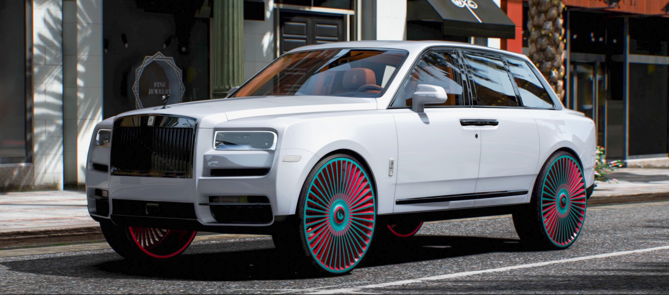 2023 Rolls Royce Cullinan Lil Uzi Vert 1 of 1 Drop Top | Nukem Customs