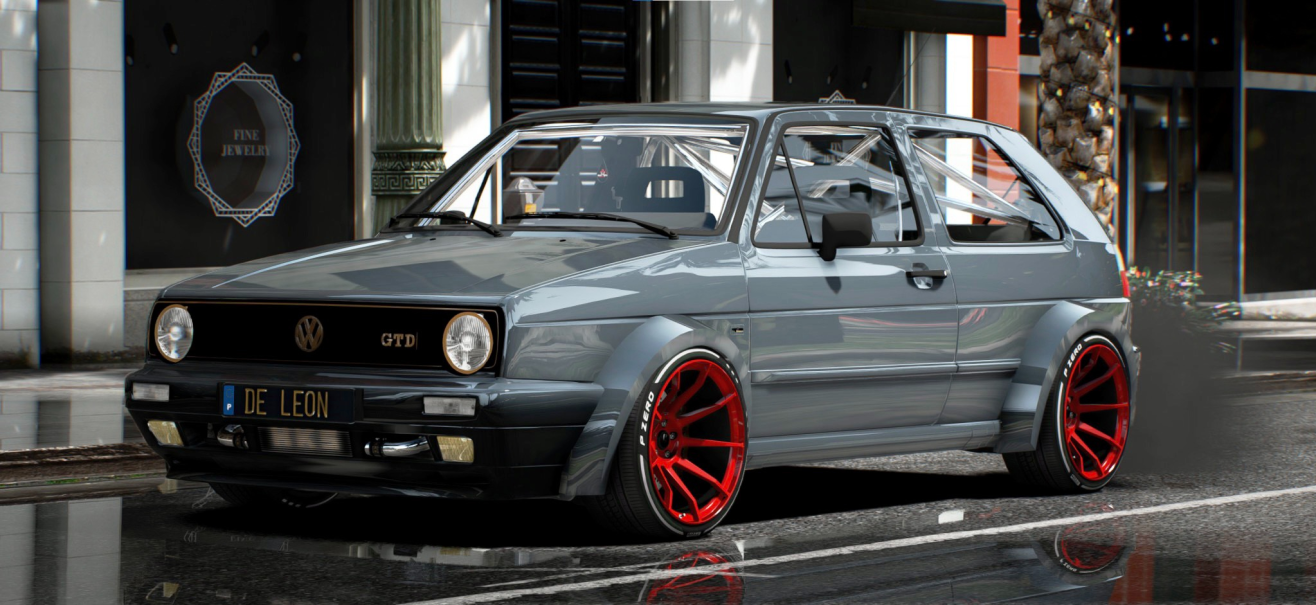 Volkswagen Golf MKII 1.6 GTD | Caponne Designs