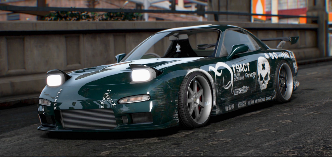 Mazda Rx-7 Battle Machine NFS PS | Zlayworks