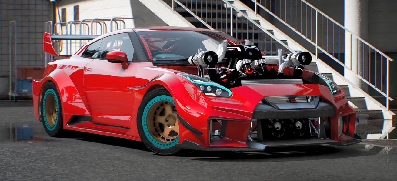 Nissan R35 Libery Walk Twinturbo | MadKiller08