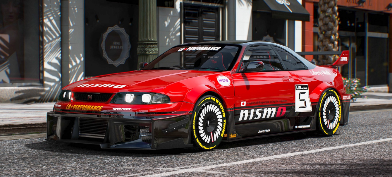 Nissan Skyline R33 LBWK | WZ Media