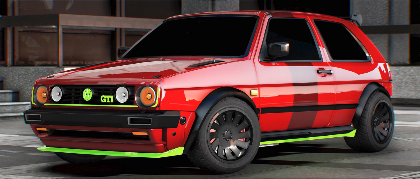 Volkswagen Golf GTI From Rocket League | Smuud Customs