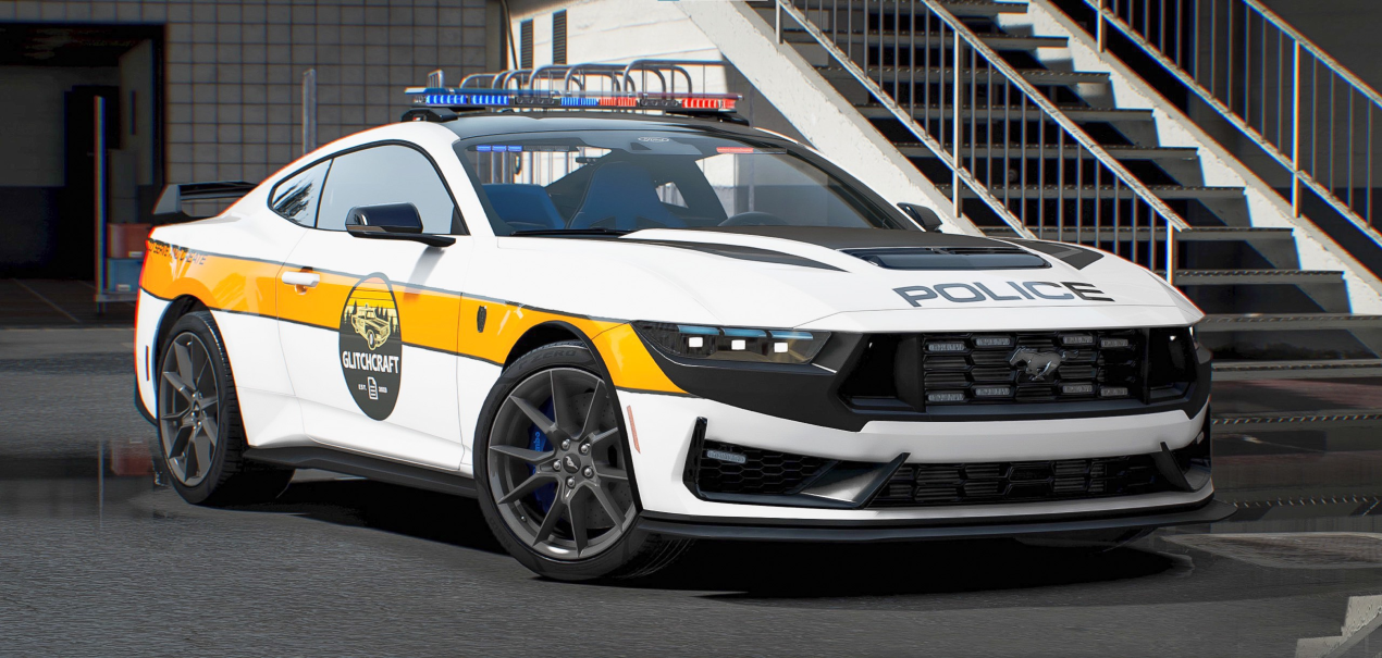 [Non ELS] Ford Mustang 2024 Police | GlitchCraft