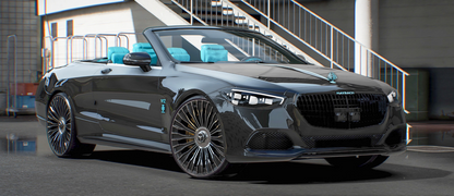 2024 Mercedes Maybach S680 2 Door Convertible Tiffany Edition [Animated Roof - 4 Seaters] | Nukem Customs