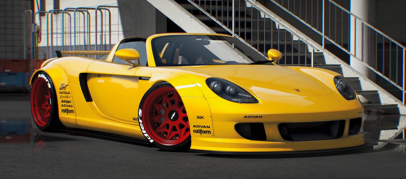 Porsche Carrera GT Widebody | Mansaug