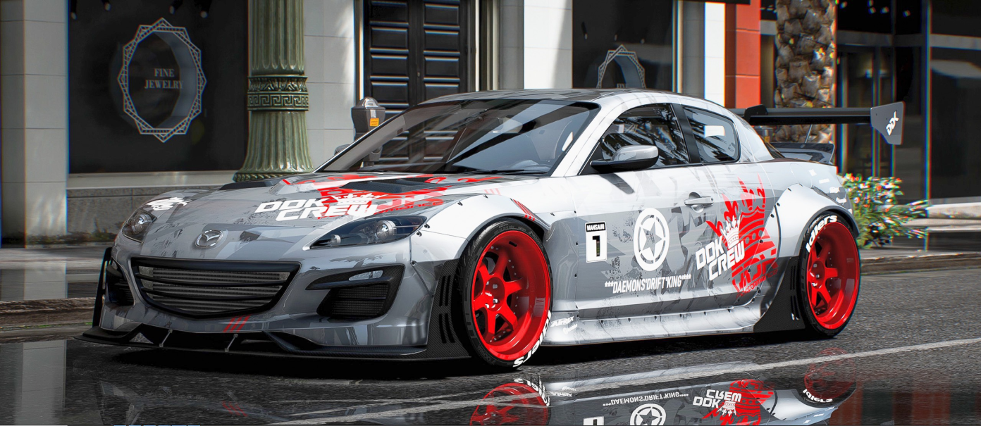 Mazda RX-8 Rocket Bunny DDK-Performance | MANSAUG