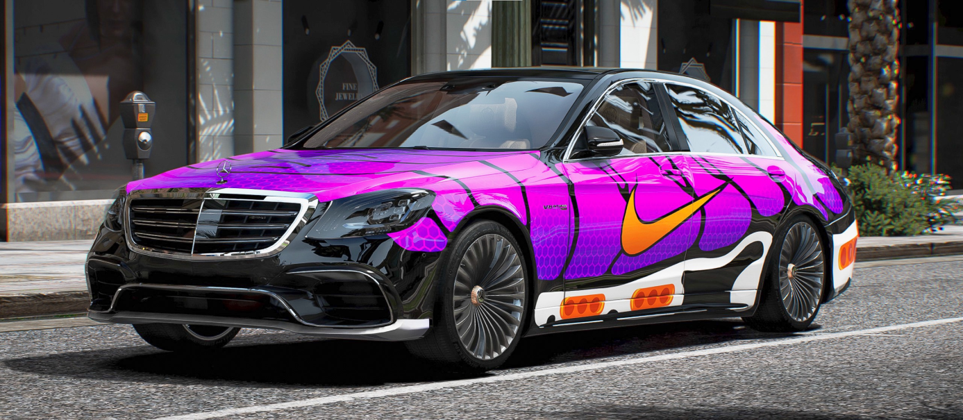 Mercedes Benz S63 AMG w222 Haifischnikez [3 Livery] | CroneNex