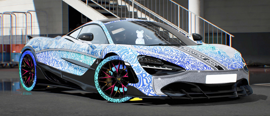 McLaren 720s Fury Christian Dior [Dynamic Lights] | Carrot Designer