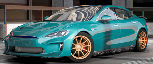 2018 Tesla Model S Adro Widebody | Nukem Customs
