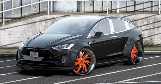 Tesla Model X Plaid Widebody Corleone Rims | DDC Cars