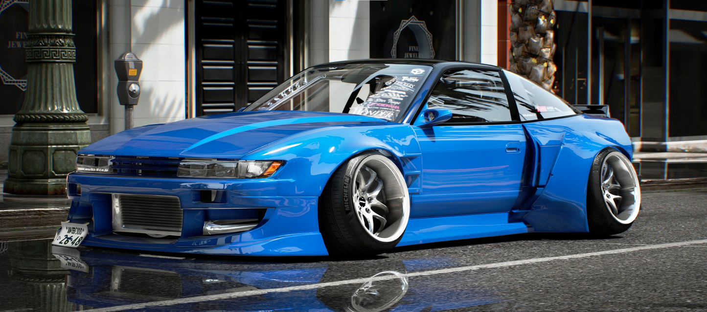 Nissan Silvia S13 Egoist Widebody | Hamada Drift