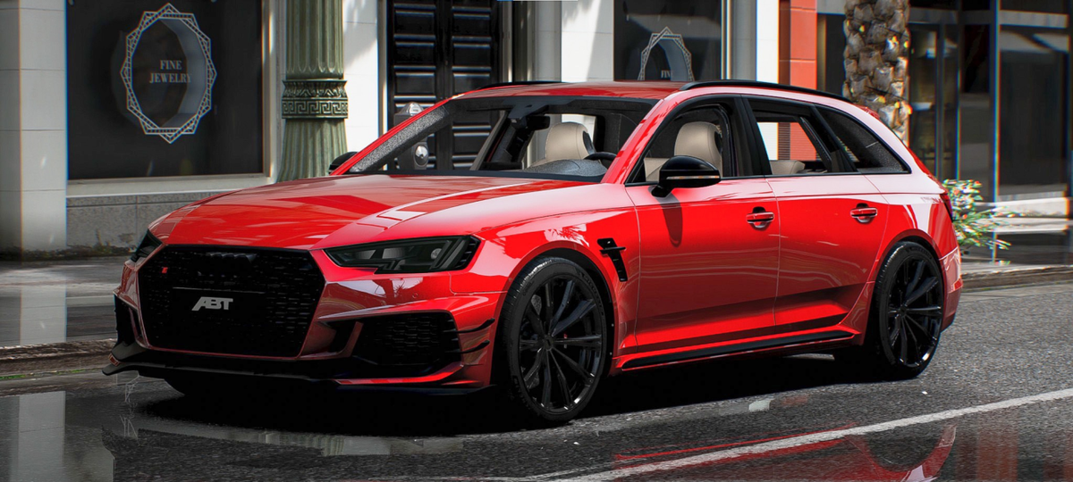 Audi RS4 ABT | Gta Work Production – Gorilla Cars & MLO
