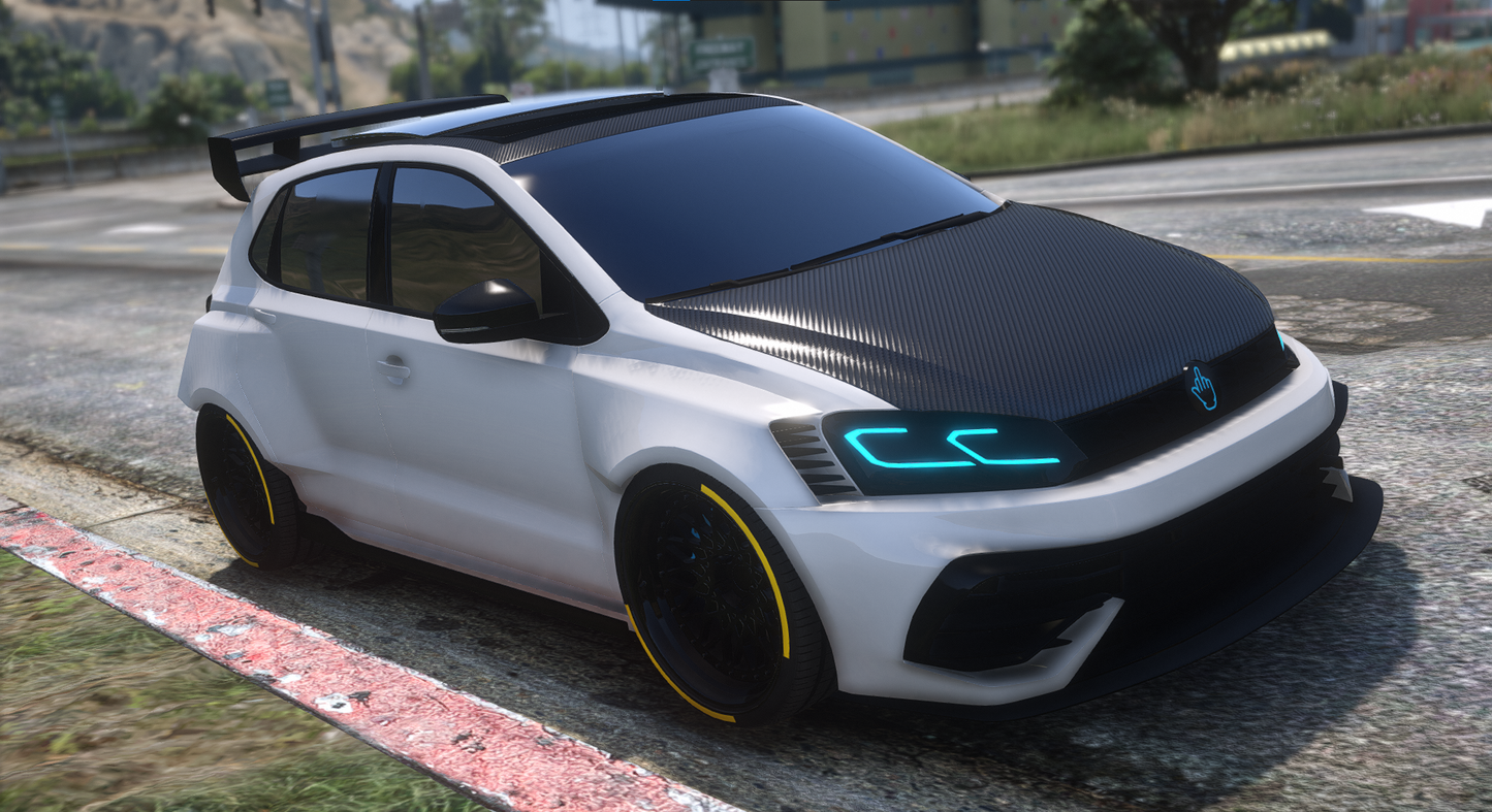 (Debadged) Volkswagen Polo Zephyr Design | Hayes