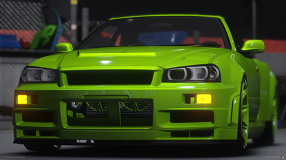 Nissan Skyline R34 Sleeper Single Turbo Race | Tora